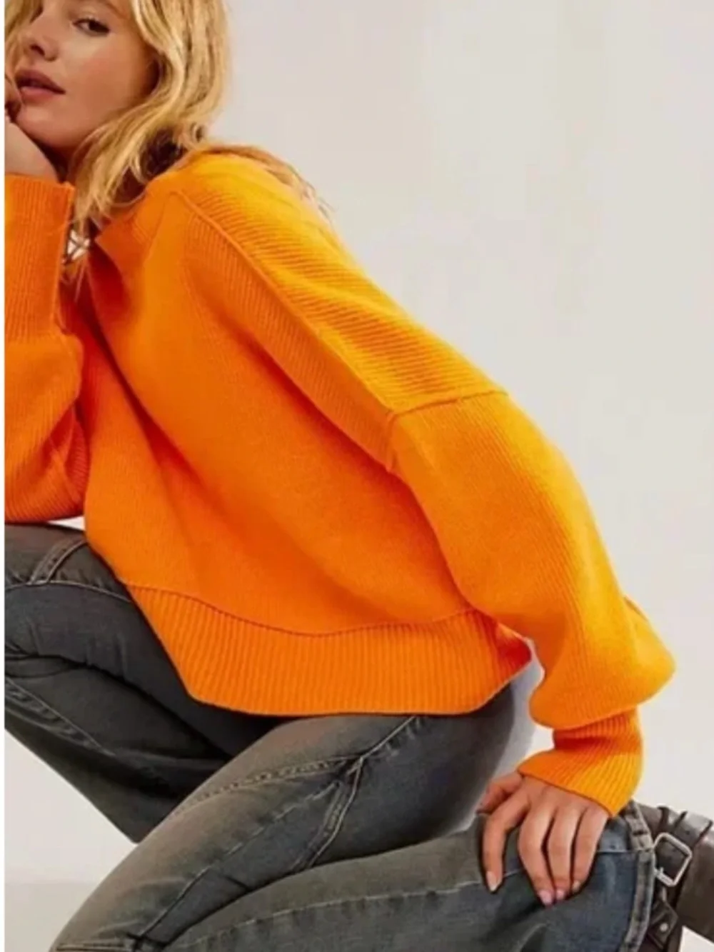 Free People Luna Marigold Sweater